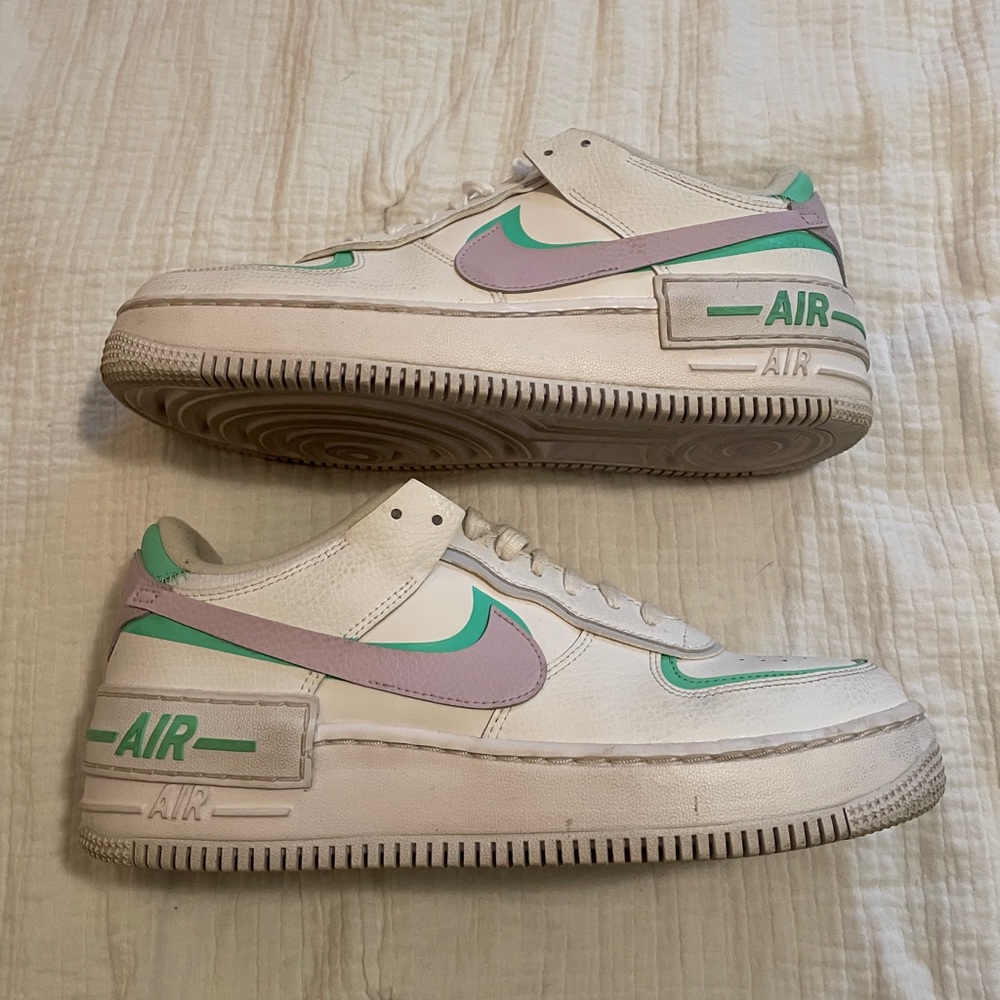 Nike Air Force 1 Shadow Low Pastel Sneakers - Picture 3 of 9